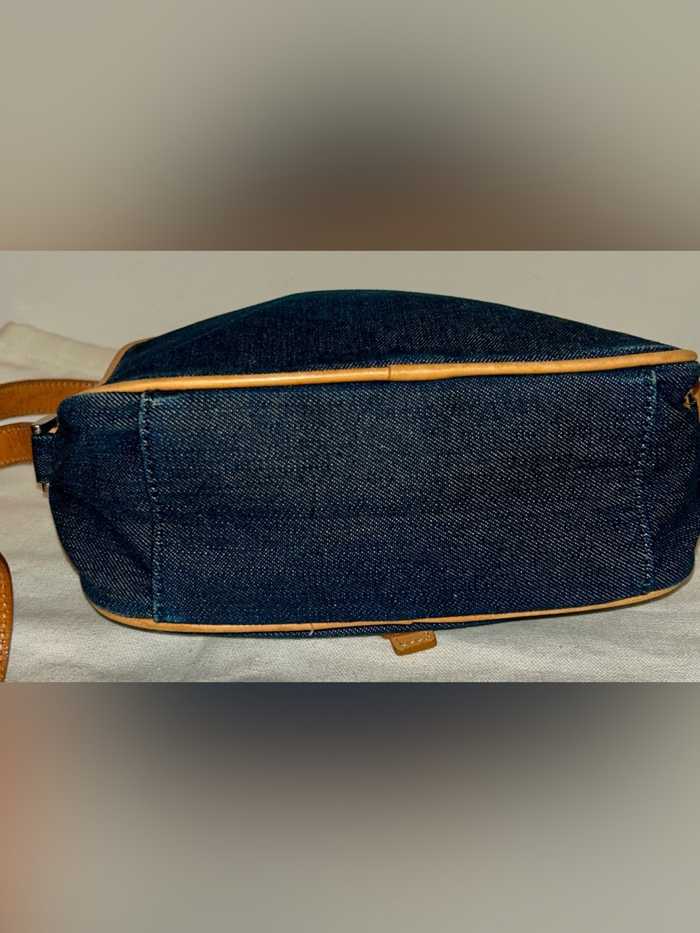 Burberry Blue Label Denim Camera Bag, Authentic Vintage Rare crossbody - Picture 6 of 8